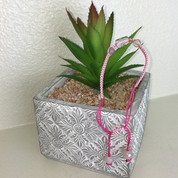 Handmade Chinese Knotting Bracelet W/ Glass Beads - Picture 5 of 8